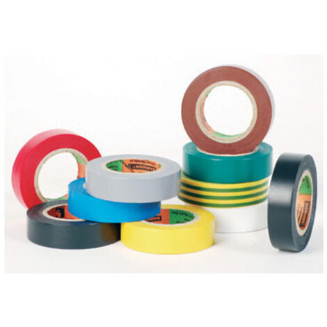 Ruban Adhésif Pvc Noir 15mmx10m/10 (1/4)