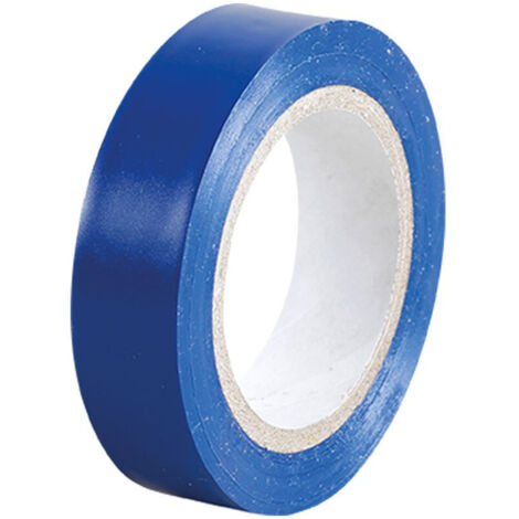 Ruban isolant adhésif - Bleu - 15mm - 10 mètres - 72003 - Euroh'm (1/4)