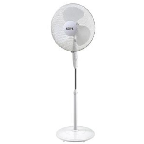 Ventilateur sur pied - avec base circulaire - Blanc - Ø 40 cm - 33510 - EDM (1/3)