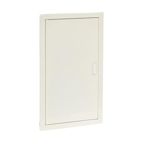 Coffret modulaire encastré 3 rangées avec porte métal blanche - 36 modules - 001533 - Legrand