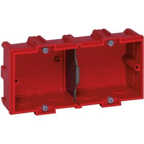 Boîte multiposte Batibox pour maçonnerie 2 postes ou 4 à 5 modules profondeur 40mm LEGRAND 080142