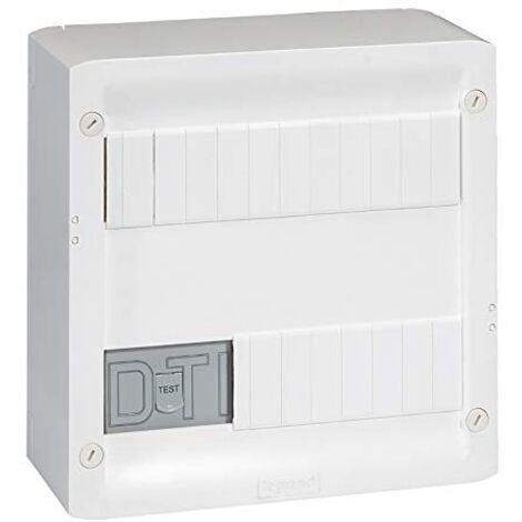 Coffret de communication équipé 8 prises RJ45 - 413219 - Legrand