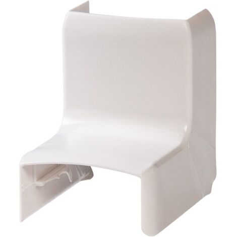 Angle intérieur Variasouple pour moulure Keva 32x12 mm – Lot de 2 – Blanc – Montage par clipsage – Angle 85-95° – Planet Wattohm