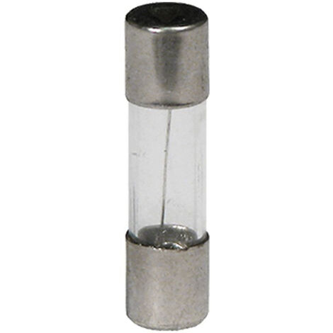 Eur Ohm – Fusible verre rapide 5x20 mm – 250 V 5 A – Protection contre surcharges et courts-circuits – Pour équipements électriques