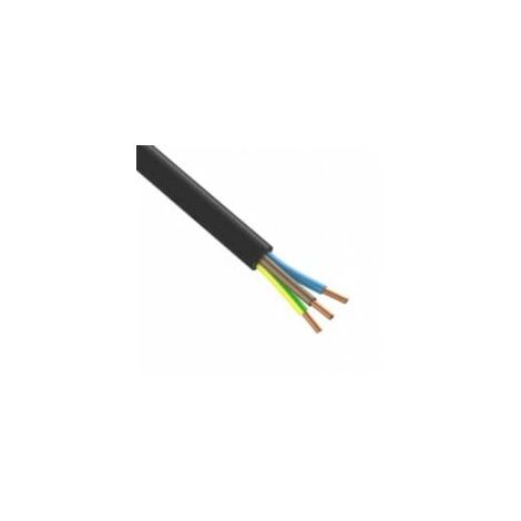 Câble électrique RO2V 3G 2,5mm² – Enveloppe PVC – Pour circuits électroménagers – Vendu au mètre - RO2V3G2