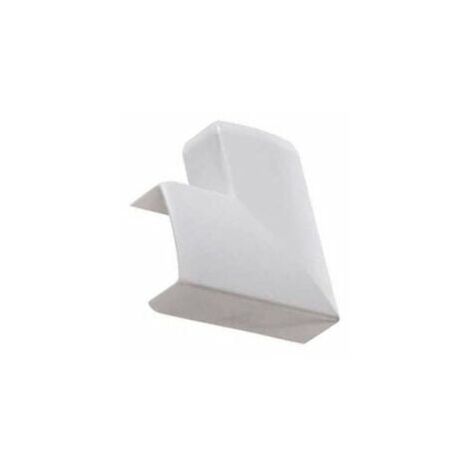 ANGLE PLAT POUR MOULURE KEVA 22MMX12MM - PVC BLANC ARTIC