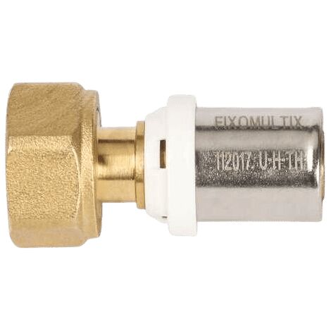 Raccord multicouche écrou tournant à sertir - Ø26x26/34 - 30314-26-26 - Fixomultix - Ayor