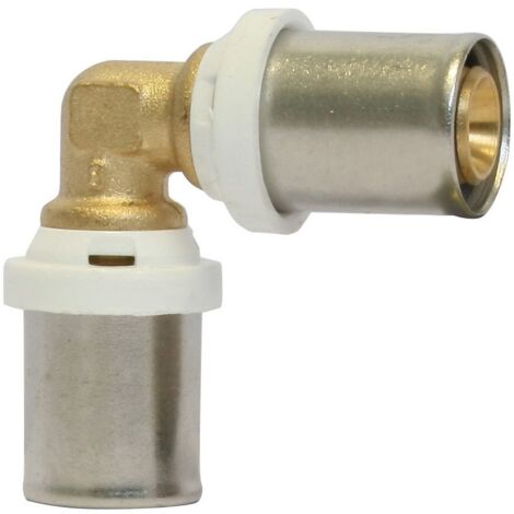 Coude à sertir multicouche 90° - Ø32 - 30326-32 - Fixoconnect - Ayor