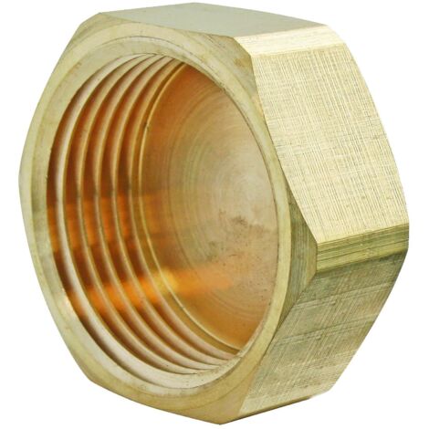 Bouchon Femelle 1" - Type 300 - Laiton brut