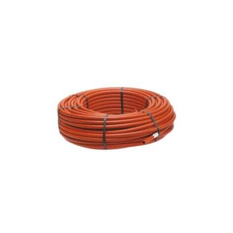 Tube PER - nu - Ø13x16mm - Rouge - Couronne 240m - NF - 104-16-240S - Ayor