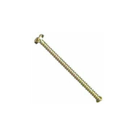 Legrand – Vis longue 40 mm tête fendue – Pour boîtes d'encastrement Batibox – Acier galvanisé – Fixation robuste pour installations électriques