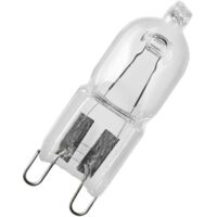 Osram – Ampoule halogène G9 48W – Température de couleur 2800K – Flux lumineux 1000lm – Durée de vie 2000h – Compatible luminaires ouverts
