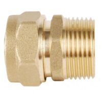 Coude mâle 16x3/8" - MCRCM816 - Pb Tub