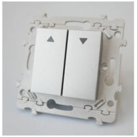 Double Va-et-vient pour volets roulants/stores - Titane - Essensya - WE300T - Hager