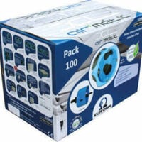 Pack de 100 boîtes d'encastrement étanches pour cloisons sèches + scie cloche offerte - 1 poste - 52062 - EUR'OHM