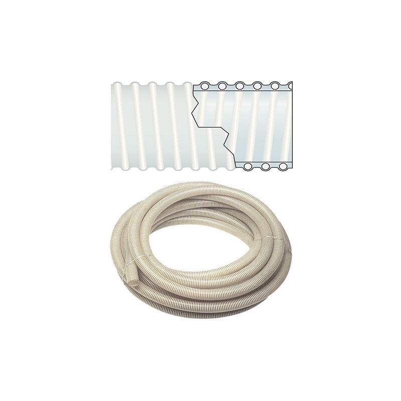 Tubo Di Aspirazione ALIFLEX 38 Mm – Flessibile, Lunghezza 5 Metri, Per Aspirazione E Ventilazione