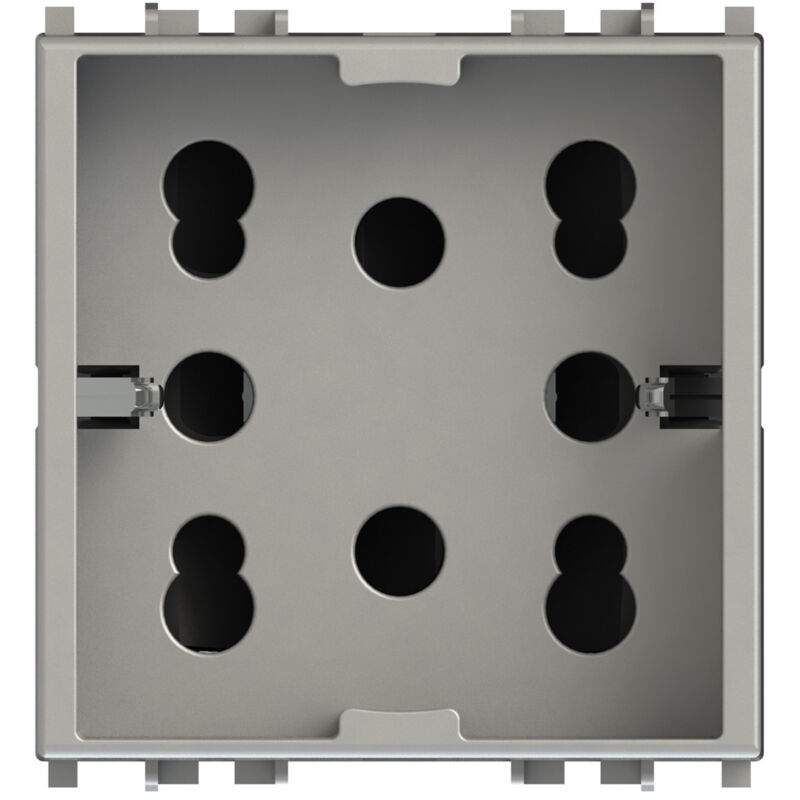 Interruttori Unipolari 1P 16A Nero - Confezione Da 4 Pezzi - Compatibile Vimar Arke