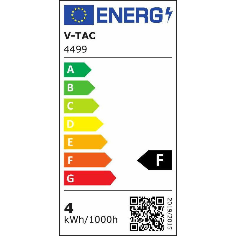 V-TAC VT-1953 4499 Lampadina LED E14 4W P45 a Filamento Cover Ambrata 2200K