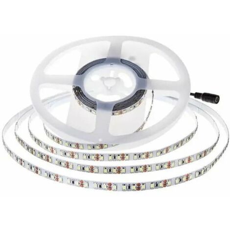 Strip led 24V, bianco naturale 4000K, 5 metri, SMD2835, 12W/m, 168 led/m, IP20, larghezza 10mm - V-TAC VT-2835 212597