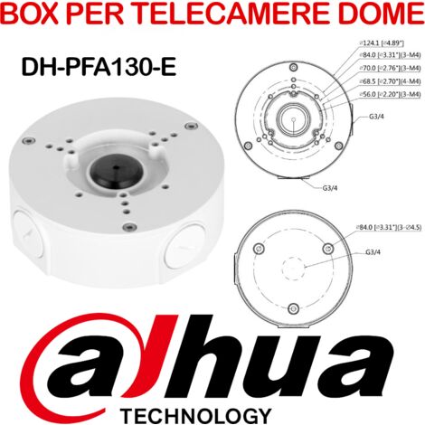 Box per telecamere dome - Dahua DH-PFA130-E