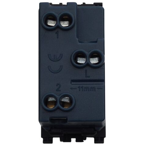 Doppio Pulsante 10A (NO) 250V Grigio | Vimar