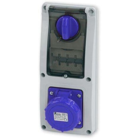 RSE Presa Da Incasso Schuko 230V/16A Per Guida DIN – 10 Pezzi, Con Morsetti In Metallo, Certificata CE, Per Quadri Elettrici E Armadi Di Distribuzione