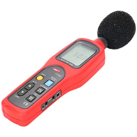 Fonometro Digitale USB SLM-25 30~130dB - Misuratore Di Pressione Sonora Con Data Logging