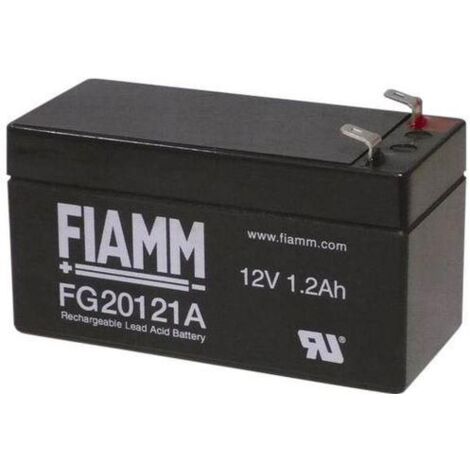 Batteria al piombo ermetica 12V 1,2Ah - Fiamm FG20121A (1/2)
