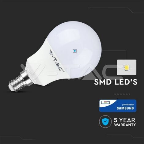 V-TAC PRO VT-269 115 Lampadina LED Chip Samsung E14 9W A60 4000K