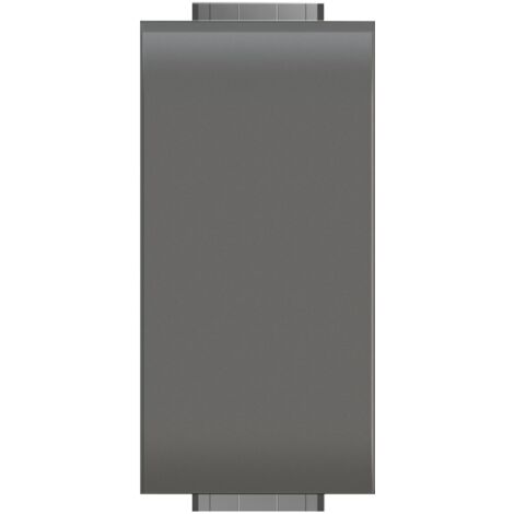 Modulo 4 in 1, interruttore, deviatore, invertitore e pulsante, serie C, antracite, 16A, compatibile con serie BTicino Living Light - 4Box Uniko 4B.L.CU (1/5)