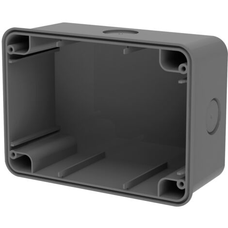 Scatola Di Derivazione Universale IP66 Impermeabile - 250x350x150 Mm In ABS Grigio - Custodia Per Collegamenti Elettrici Esterni