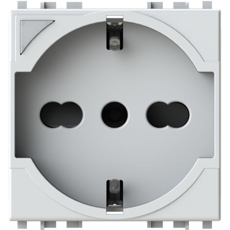 4 BOX Presa multistandard 4Box Usb P503 compatibile Vimar Arkè grigio