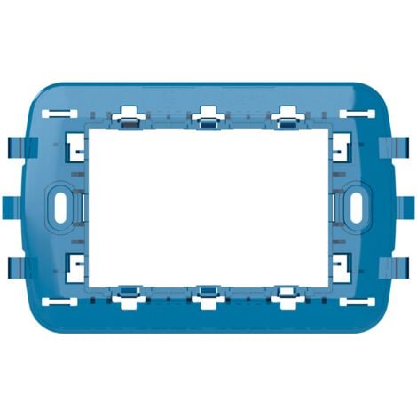 Supporto Placche BTicino Living 3 Moduli | Grigio | Confezione Da 2 | Per Interruttori E Prese - Foto 2