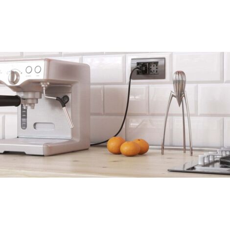 Presa Multistandard Vimar Side - 1 Schuko + 2 Bipasso, Bianca, Per Installazione A Muro - Foto 8