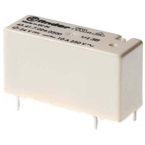 Relè Slim Elettromeccanico, 24 Vdc, SPDT, 6 A, Foro Passante (THT - Foto 5