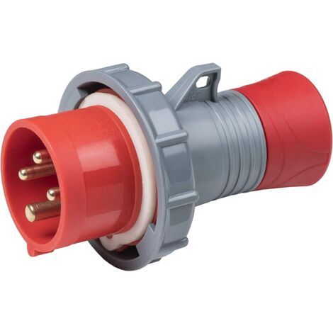 SPINA INDUTRIALE 2P+T 16A 250V 6H IP44 CABLAGGIO A VITE