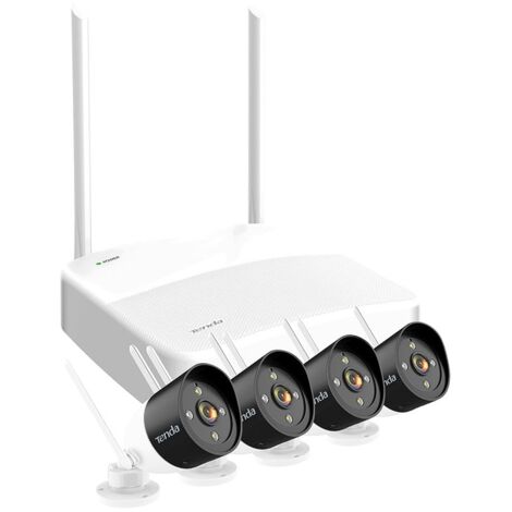Tenda K4W-3TC kit di videosorveglianza Con cavo e senza cavo 4 canali (1/5)