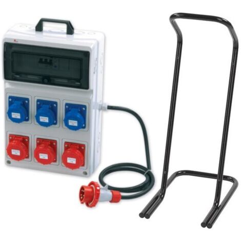 Avvolgitore Elettrico Zenitech - 3 Prese 2P+T, Cavo 7 Metri Colore Tortora