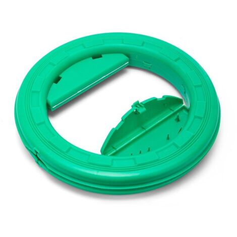 Contenitore porta sonda Ø320mm, per sonde tiracavi da 5 a 30 metri, in plastica, verde - Velamp ASP01