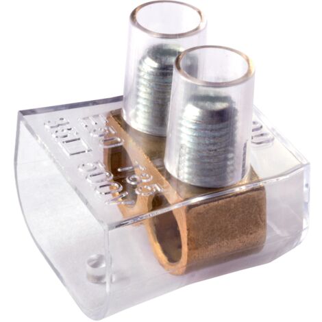 Morsetto forbox doppio, sezione 2x35mm², 2 poli, 500V 125A - Wimex 6002350