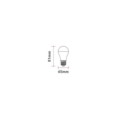 V-TAC VT-2234 Lampadina LED E14 3,5W P45 con Telecomando RGB RGB - 6400K