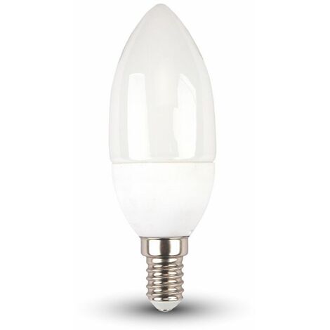 V-TAC VT-2214 Lampadina LED E14 3,5W a Candela con Telecomando RGB RGB -  6400K