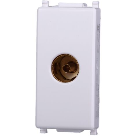 Presa Antenna TV Per BTicino Living - Modulo Nero, Compatibile Con Placche Originali - Foto 14