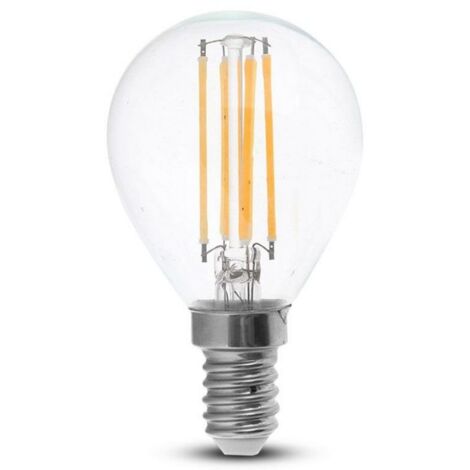V-TAC VT-1996 Lampadina LED E14 4W P45 Filamento Bianco naturale - 4000K