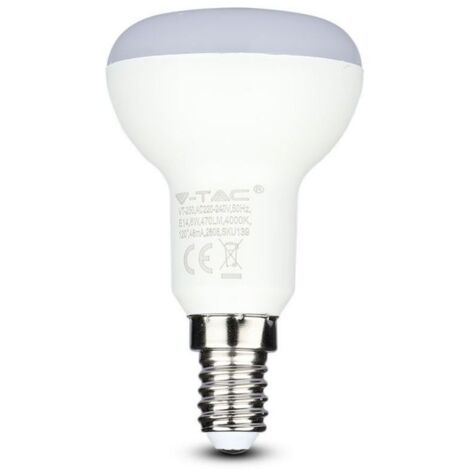 V-TAC PRO VT-250 Lampadina LED con Chip Samsung E14 6W R50 Bianco naturale - 4000K (1/5)