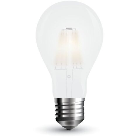 V-tac lampadina goccia led filamento 7w attacco grande e27 luce calda 7181