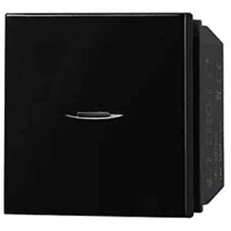 Pulsante Assiale Bticino Axolute - Grigio, 1P 16A 250V, Unipolare, Per Impianti Elettrici