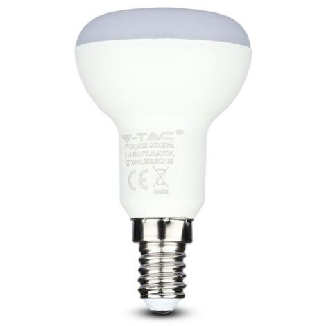 V-TAC PRO VT-250 Lampadina LED con Chip Samsung E14 6W R50 Bianco caldo - 3000K