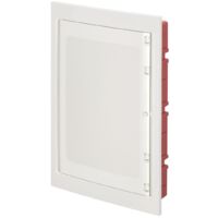 Centralino ad incasso, 54 (3x18) moduli, con morsettiera 6x10mm, bianco, IP40, con sportello cieco - Elettrocanali EC63054CE