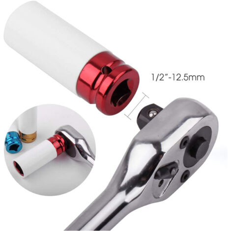 tappi bulloni + coperchi dado ruota, Auto Dadi perni e bulloni per ruote, 20 pezzi 17mm Dado Ruota auto auto Protezione vite Coperchio antifurto Grey